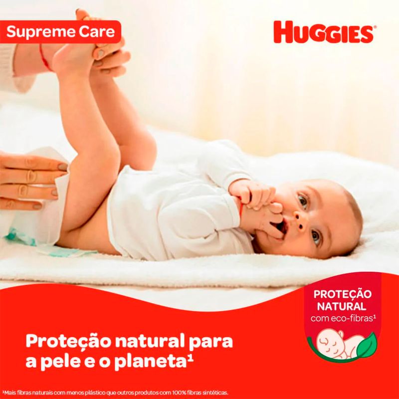 lenço umedecido huggies supreme care leve mais por menos 192 unidades