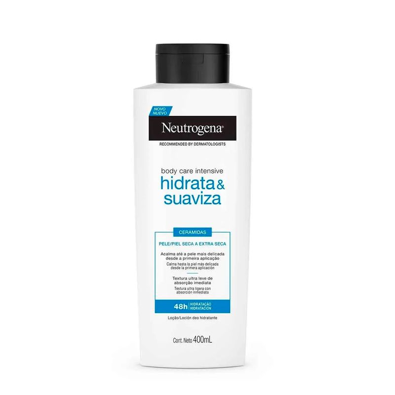 hidratante corporal neutrogena hidrata & suaviza 400ml
