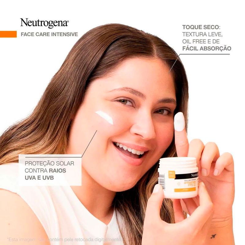 creme facial neutrogena antissinais fps22 100g