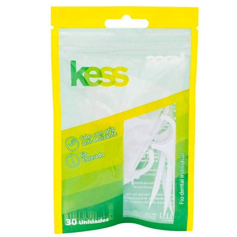 fio dental individual kless 30 unidades