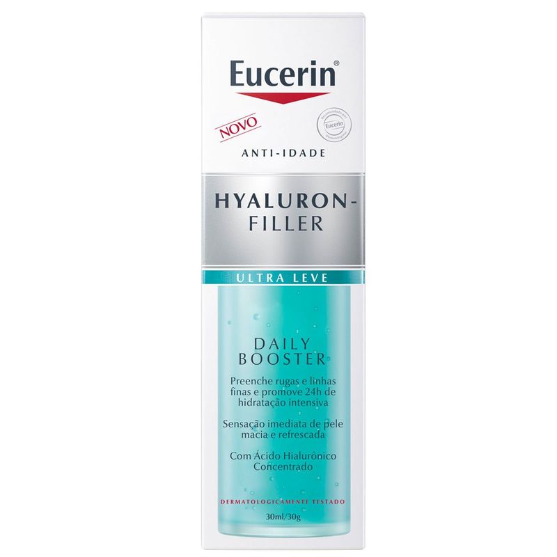 gel hidratante facial eucerin hyaluron-filler daily booster 30ml