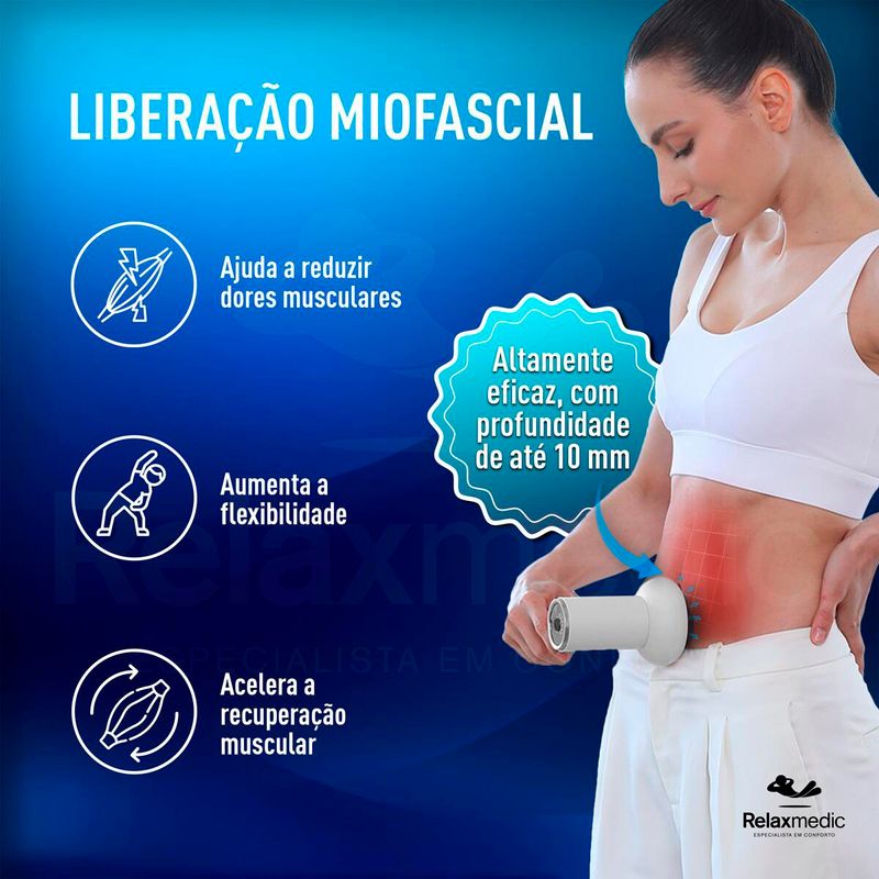 massageador corporal eletrico portátil orbit touch