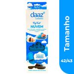 sandália nuvem ortopédica daaz azul 42/43