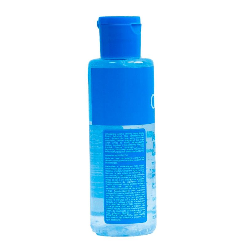 álcool em gel daaz esfera azul 60ml