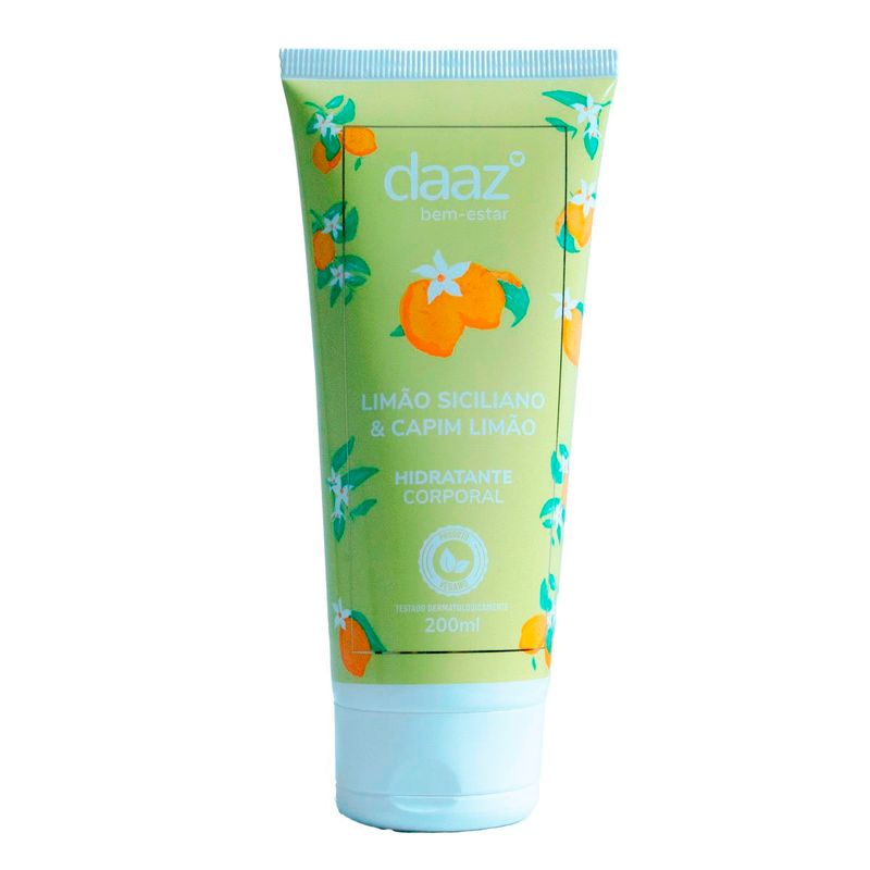hidratante corporal daaz limão siciliano 200ml