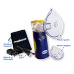 inalador nebulizador portátil medicate mesh colors kids