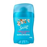 desodorante twist stick barra secret powder protect cotton 48h 45g