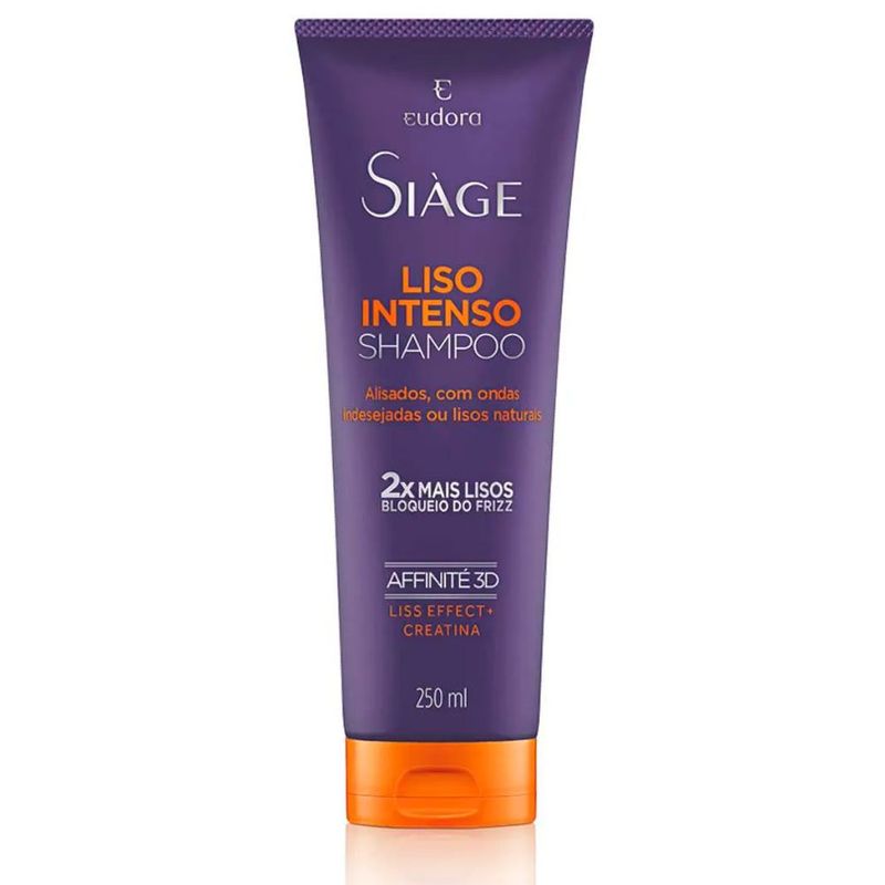 shampoo siàge eudora liso intenso 250ml