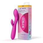 vibrador de ponto g e clitóris k-toys cimed 1 unidade