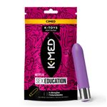 vibrador massageador cimed k-toys bullet sex education 1 unidade