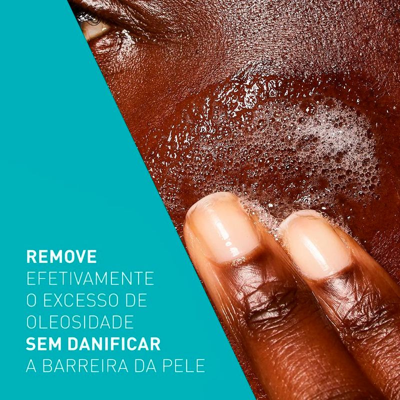 refil gel de limpeza cerave acne control pele oleosa a acneica 227g