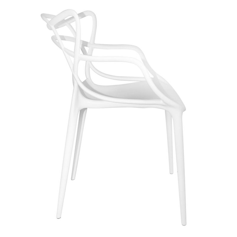 conjunto de cadeiras 2 unidades seat&co berrini branco