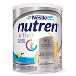 suplemento alimentar nutren active nestlé baunilha 400g