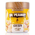 pasta de amendoim dr peanut sabor leite em pó 600g