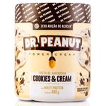 pasta de amendoim dr peanut cookie & cream 600g