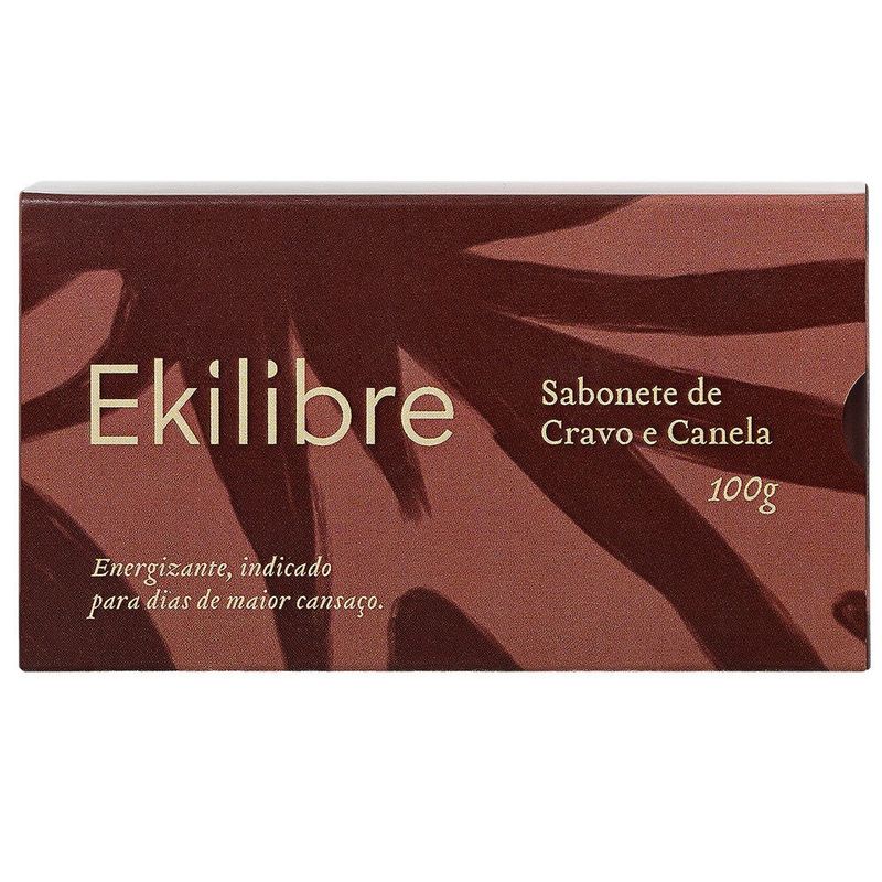 sabonete de cravo e canela ekilibre 100g