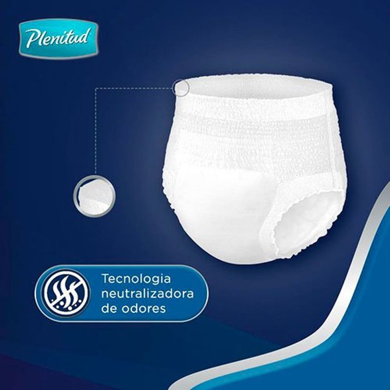 roupa íntima plenitud protect plus p/m 16 unidades