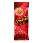 preservativos blowtex morango leve 12 pague 10