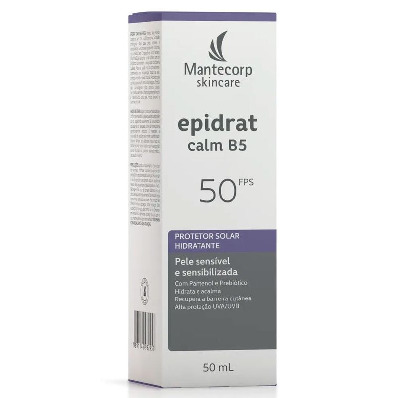 protetor solar hidratante epidrat calm b5 fps50 50ml
