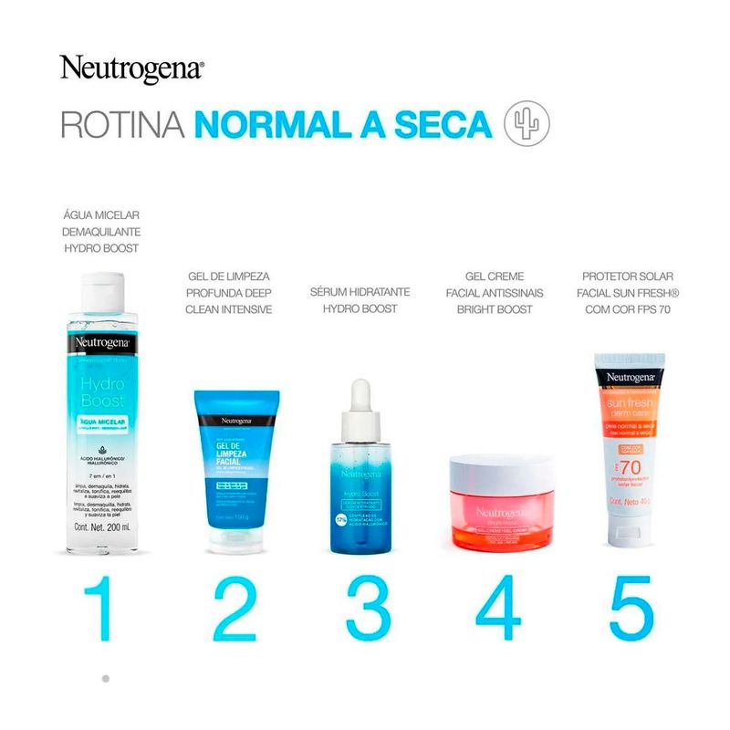 água micelar neutrogena hydro boost 200ml