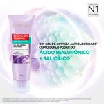 gel de limpeza facial l'oréal paris antioleosidade hialurônico 80g