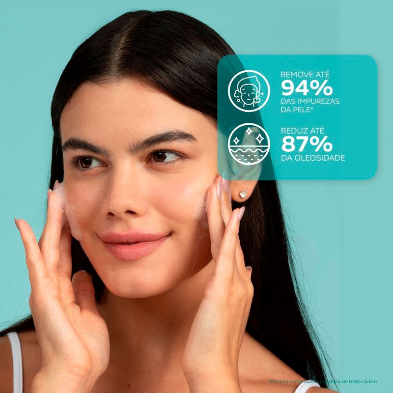 gel de limpeza facial monange anti-ressecamento ácido hialurônico e niacinamida 120g