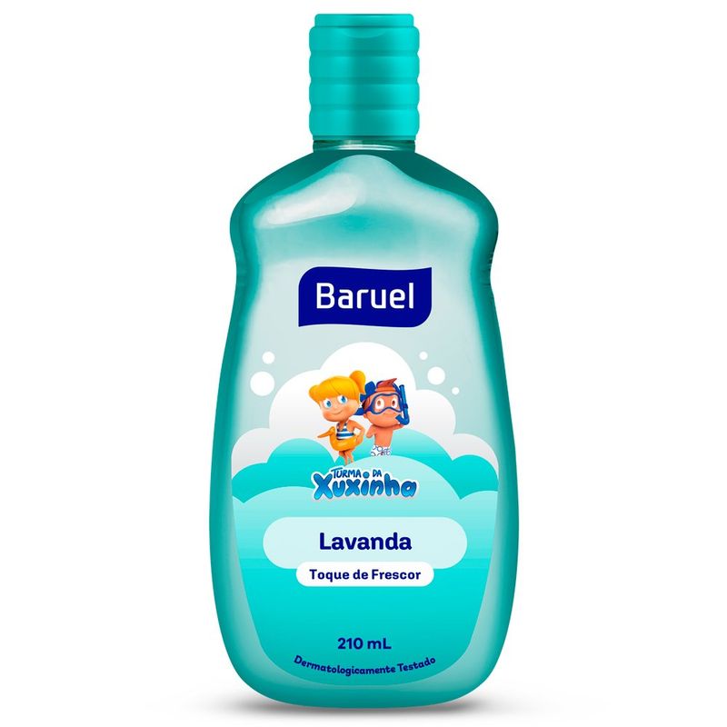 colônia infantil turma xuxinha lavanda toque de frescor 210ml