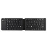 mini teclado dobrável bluetooth kapbom preto ka-690 (mp)