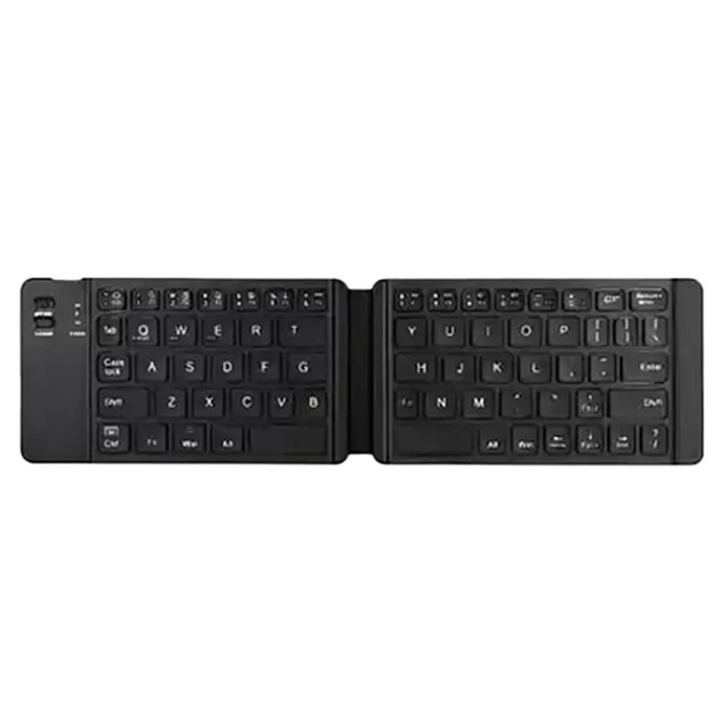 mini teclado dobrável bluetooth kapbom preto ka-690 (mp)