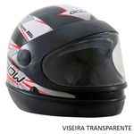 capacete gow interlagos preto e prata 58 (mp)