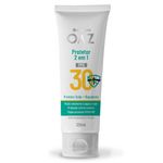 protetor solar fps30 e repelente oaz 2 em 1 120ml