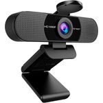webcam com microfone emeet preto a-bi