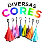 guarda chuva invertido mizpn colorido cores sortidas (mp)