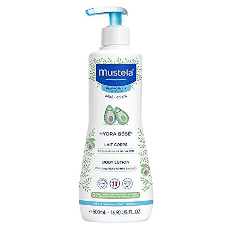 hidratante infantil mustela hydra bebê 500ml