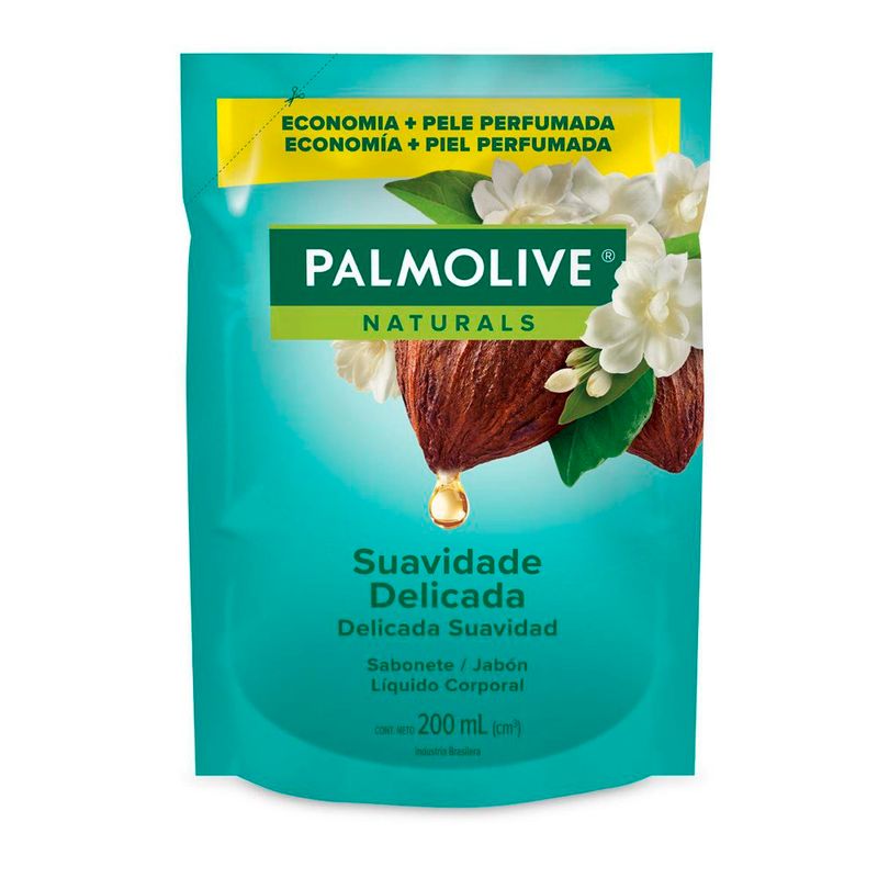 sabonete líquido para as mãos palmolive naturals suavidade delicada 200ml