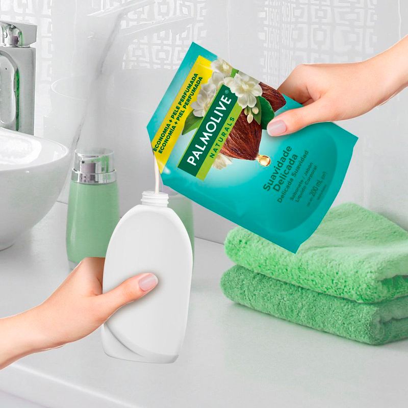 sabonete líquido para as mãos palmolive naturals suavidade delicada 200ml