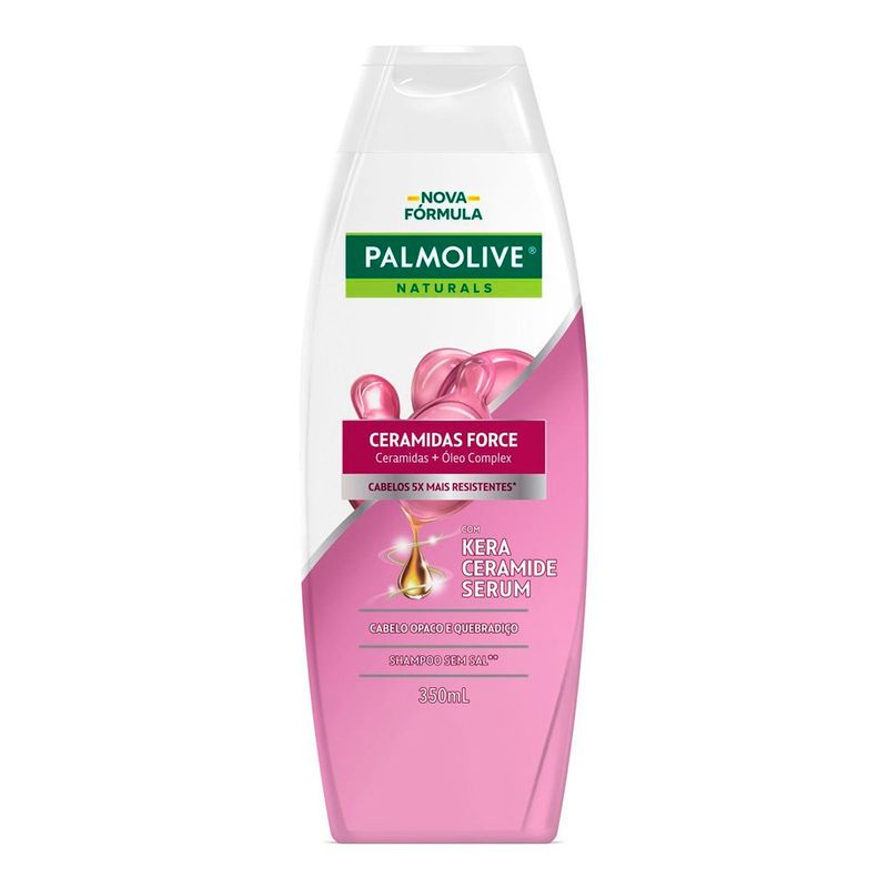 shampoo palmolive naturals ceramidas force 350ml