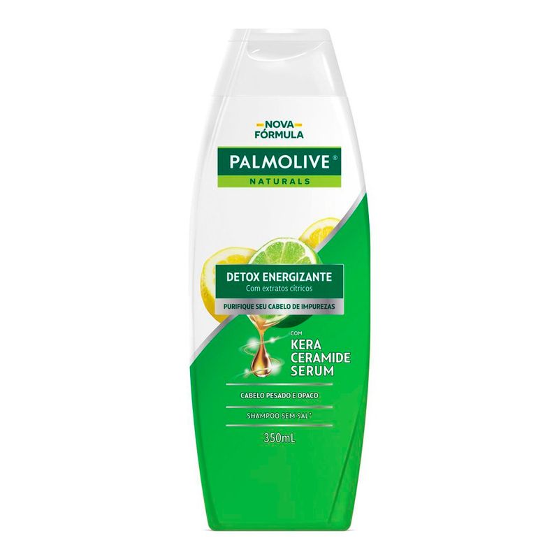 shampoo palmolive naturals detox energizante 350ml