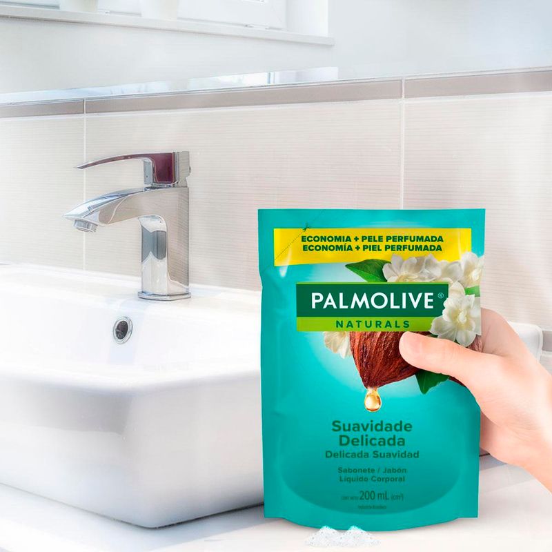 sabonete líquido para as mãos palmolive naturals suavidade delicada 200ml