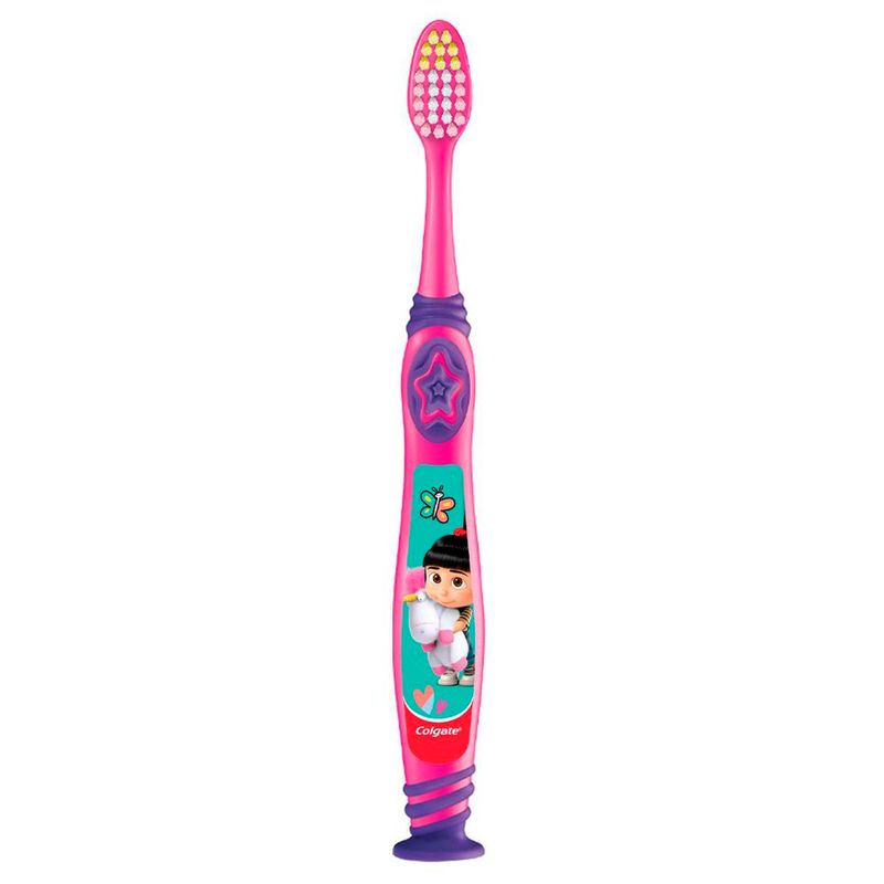 escova de dente infantil colgate smiles agnes e fluffy 6+ anos 2 unidades
