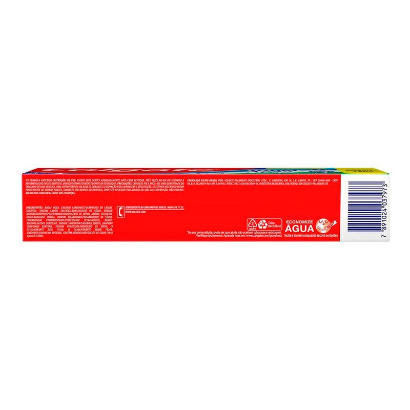 creme dental colgate tripla ação 180g