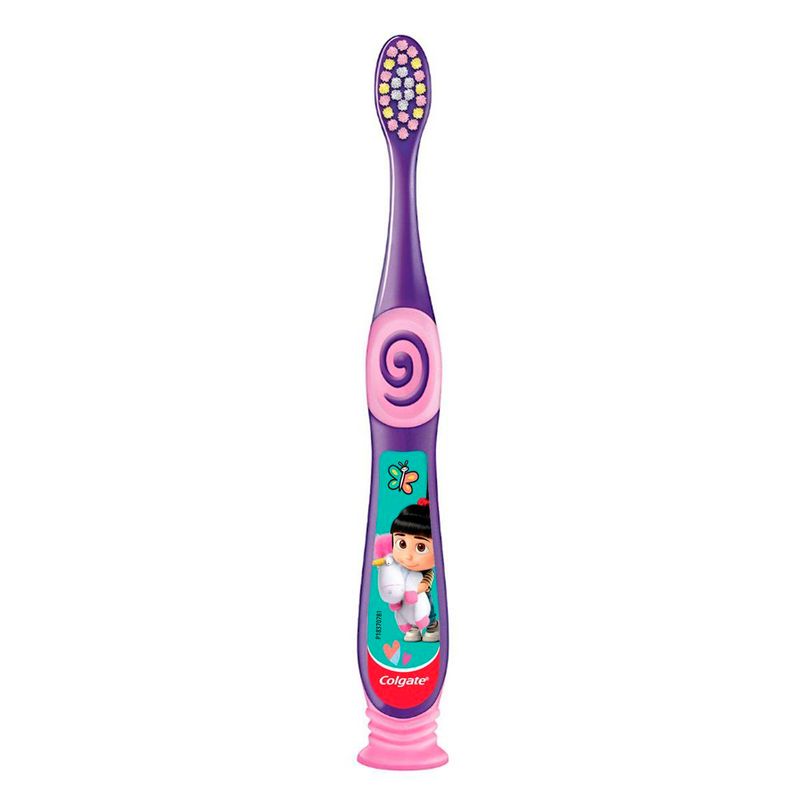 escova de dente infantil colgate smiles agnes e fluffy macia 2-5 anos 2 unidades