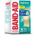 curativo band-aid skin-flex 25 unidades