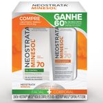 protetor solar facial neostrata minesol oil control fps70 40g + protetor solar corpo e rosto fps70 120ml