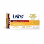 leiba 1 bilhão 20 comprimidos mastigáveis lactobacillus acidophilus ncfm sabor laranja união química