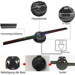 projetor holográfico 3d missyou 16.5 224 leds a-bi
