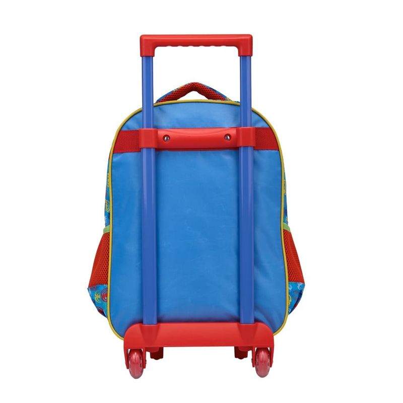 mochila de rodinhas xeryus 16 spidey 13400