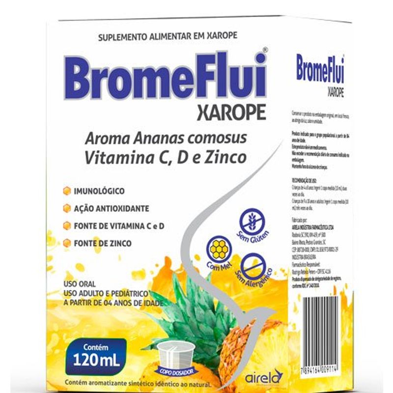 bromeflui xarope 120ml airela similar