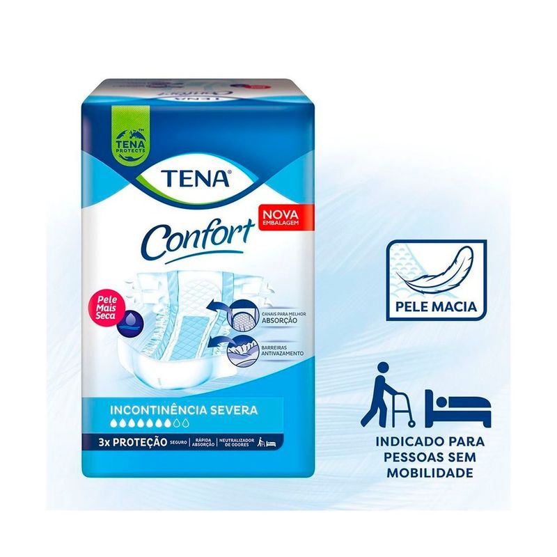 absorvente tena lady discreet maxi night 6 unidades