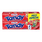 creme dental infantil colgate tandy morango 2 unidades 50g cada